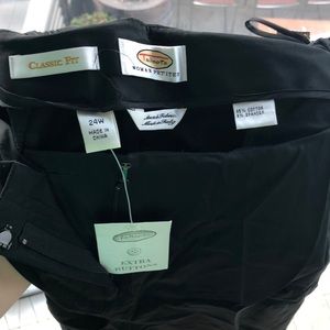 NWT Talbots Black Dress Pant sz 24WP